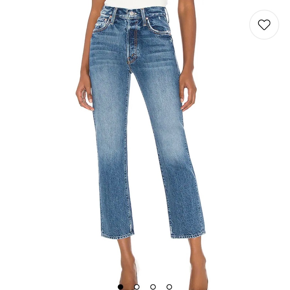 MOTHER Superior jeans High Waisted Hover Hiker Daniel Wash 28